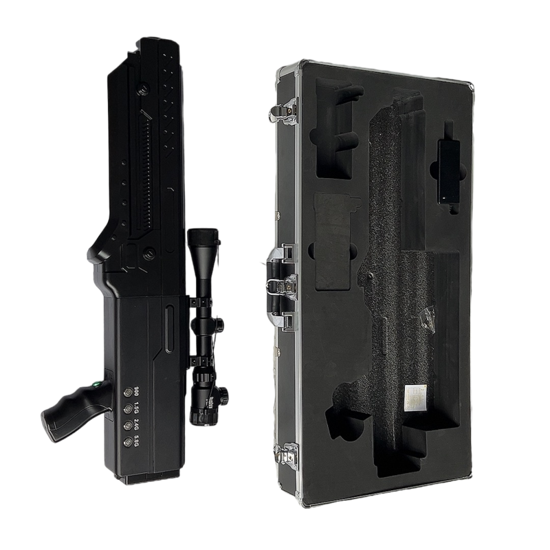  潼南手持便携式枪型低空防御反制四通道A型